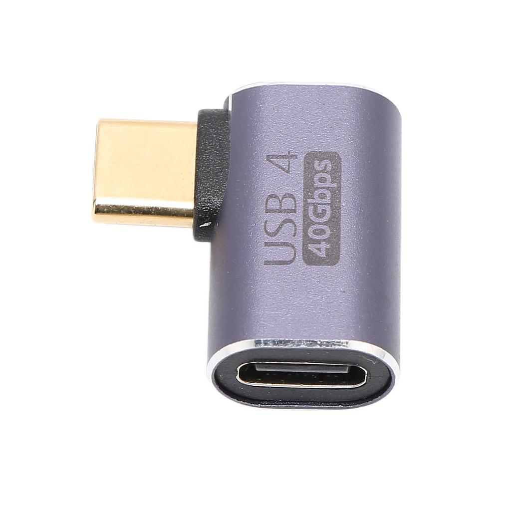Type C Mobile Phone Adapter 40GB High Speed Audio Video Transmission 100W Maximum Support 8K At 120HZ Type C Female To