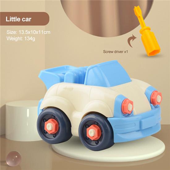 Dětské DIY Sestavování Matkami Vozidlo Letadlo Stavební Vozidlo DIY Demontáž A Sestavení Model Hračka Dětský Dárek