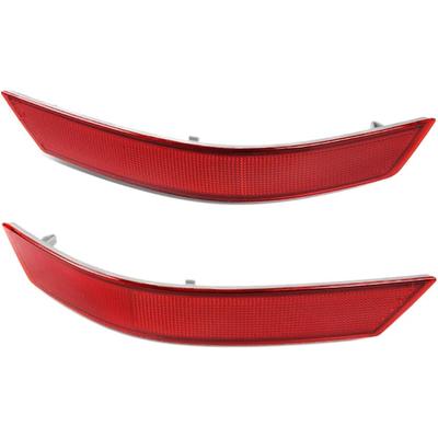 Car Rear Bumper Reflector Left/Right Bumper Trim Reflector Light Cover for ML-Class W164 ML320 ML350 2008-2011