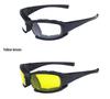 Polarized Tactical Sunglasses Set with Night Vision Goggles (7-Piece) for Shooting and CS Field Use