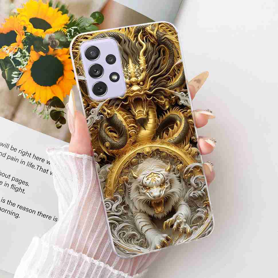 Für Samsung A72 Hülle SM-A725F Fundas Weiches Silikon Luxuriöse Bemalte Abdeckung Hüllen Für Samsung Galaxy A72 Gehäuse Bumper