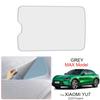 Car Suede Fabric Electrostatic Adsorption Sunroof Sunshade For XIAOMI YU7 2025-Present Auto Anti-UV Heat Insulation Skylight