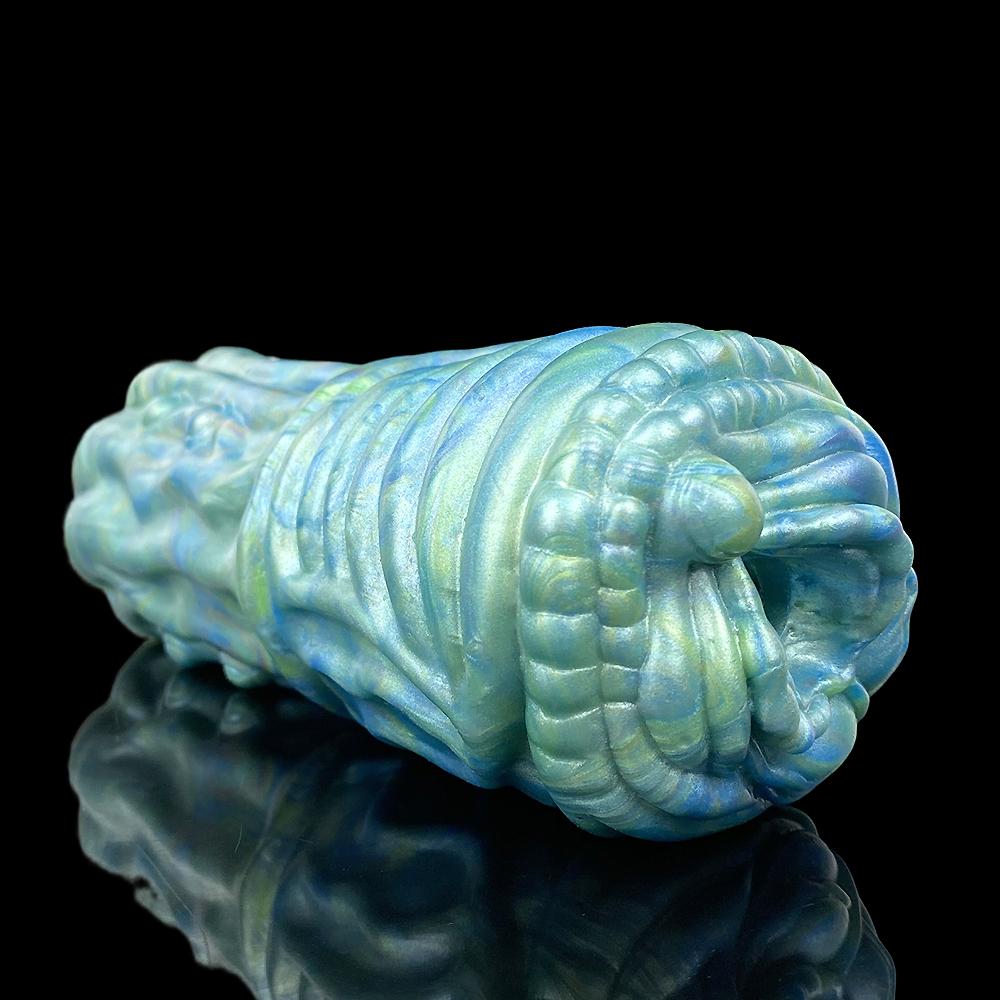 GEEBA kieszonkowa cipka dla mężczyzn imitacja zwierzęcia kubek do masturbacji silikonowa pochwa odbytu Masturbator trener penisa seks dla dorosłych