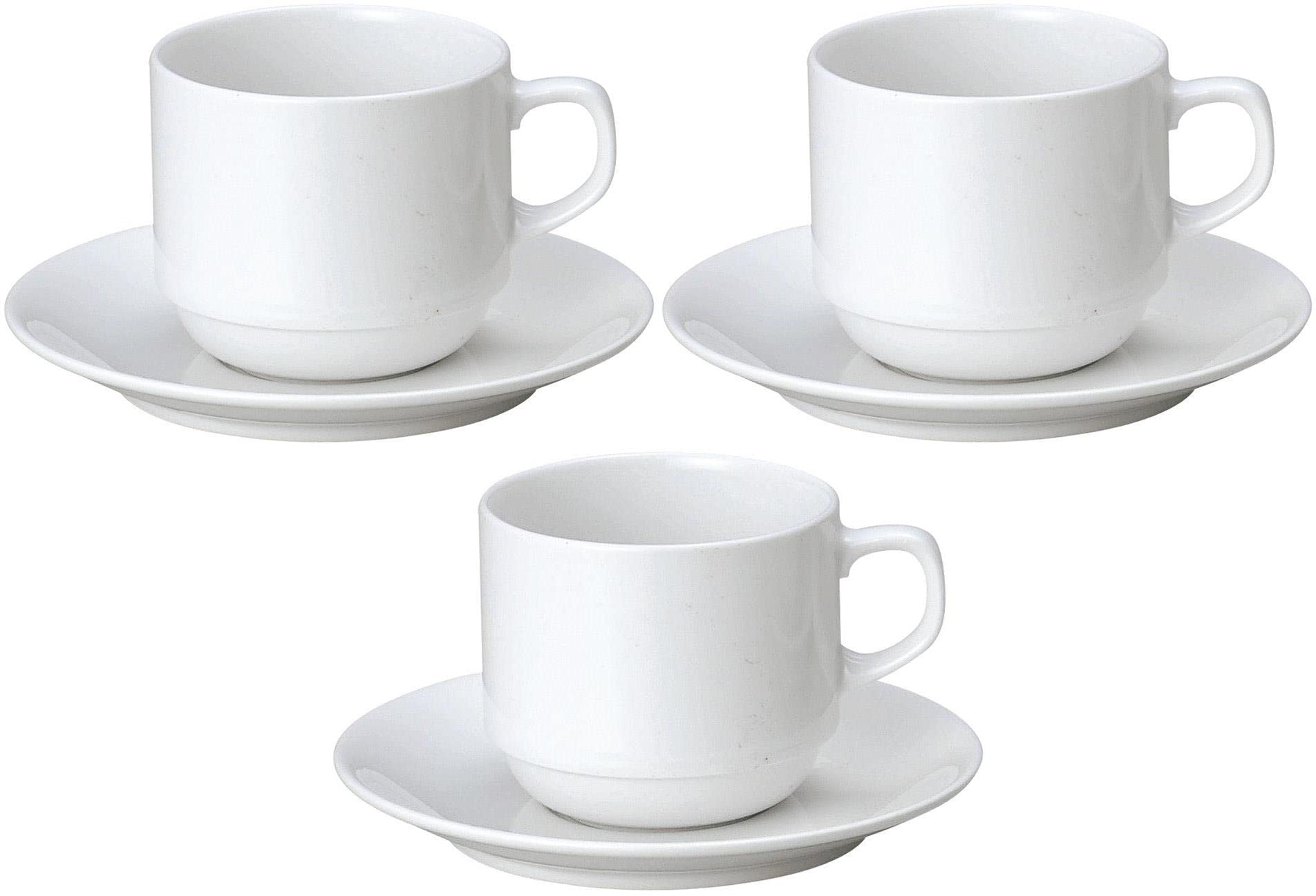 

Setomonohonpo DiaCeram Stackable American Bowls and Plates (Set of 3) [8.2 x 7.6cm]