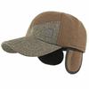 HT5011 Winter Baseball Cap Thick Warm Fleece Lined Cap for Men Women Wool Baseball Hats with Ear Flaps Adjustable Father Dad Hat