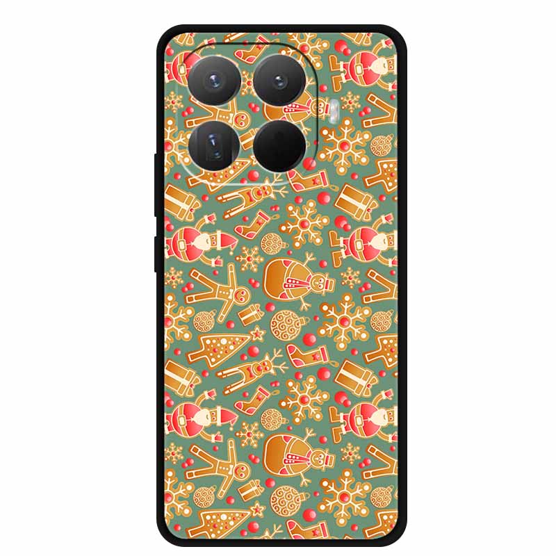 Christmas Phone Cases for Xiaomi 15T Pro 5G Case Protector TPU Silicone Soft Bumper Christmas Tree for Mi 15T Pro 5G Cover Coque