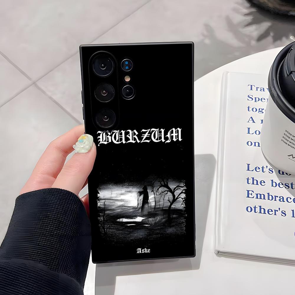 Burzums Band Rock Music Phone Case For Samsung S26 Ultra S25 Edge Ultra S23 S22 S21 S20 Ultra Plus S24 Fe Cover