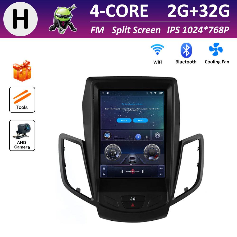 Intelligent System DSP Stereo for Ford Fiesta MK7 2009 2010 2011 2012 2013 - 2016 Wireless Carplay Navigation WIFI Accessories