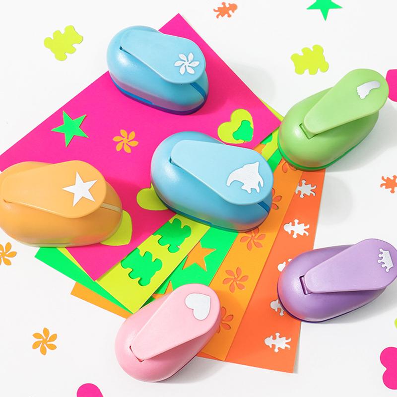 Popieriniai perforatoriai Plastikiniai ir lydinio Namų amato skylės Perforatorius Scrapbooking perforatoriai Mokyklos DIY Rankinis įrankis Scrapbooking kūrimui TMZ