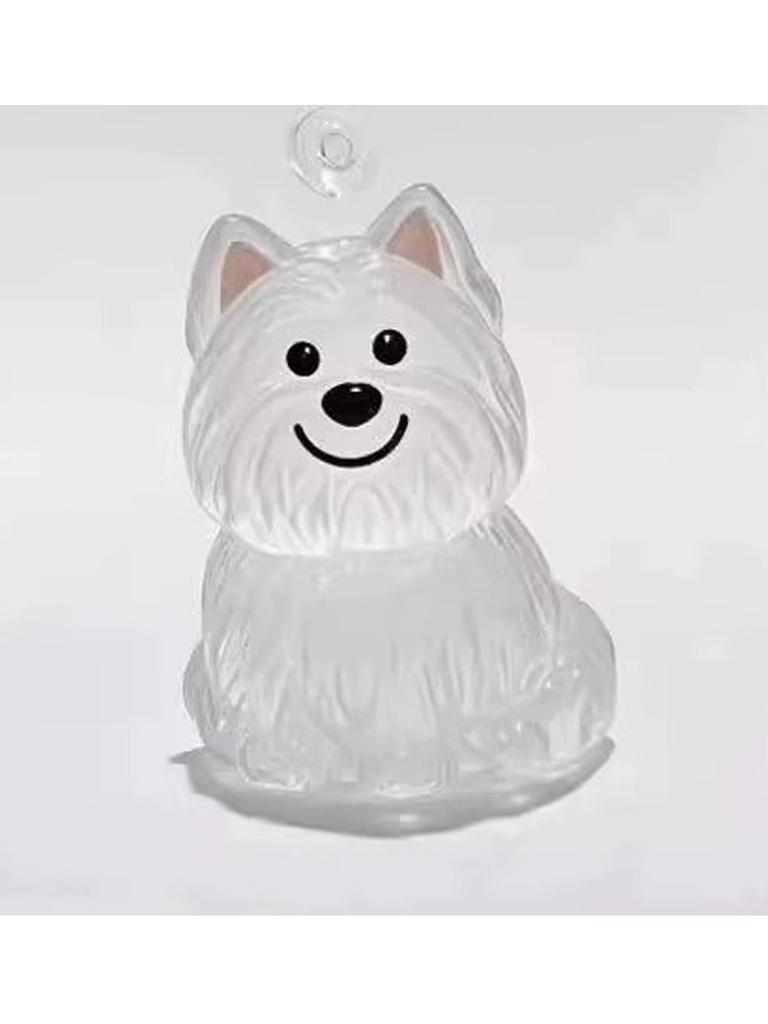 1pc Pet Breed Design Pet Hair Storage Keychain, Dog Breed Keychain Keepsake, Multifunctional Pet Memorial Pendant, Hair Storage