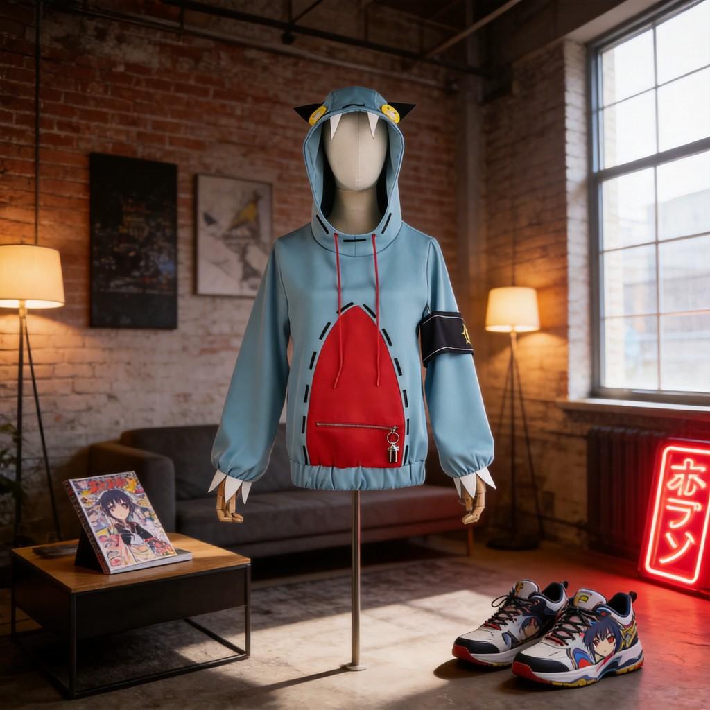 Gachiakuta Guita Cosplay Costume For Anime Role Play Street Style Polyester Material
