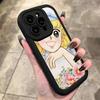 Manga Candy Für iPhone 17 Pro Max 16 15 14 13 12 11 Plus Schwarze Weiche Handyhülle