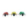 Solar LED Ladybugs Garden Wall Decor with Waterproof Metal Frame for Outdoor Hanging On Patios Fences and Gardens