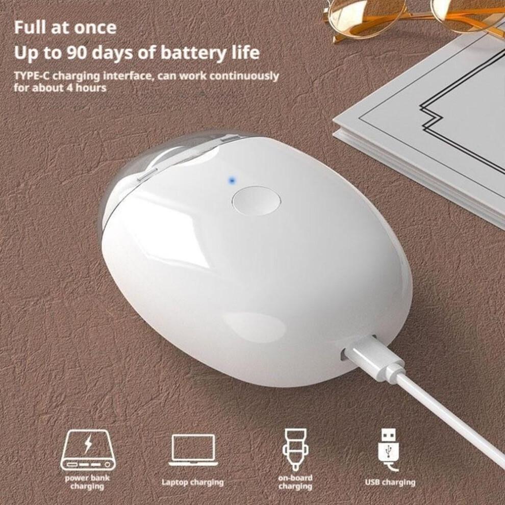 Automatic Electric Nail Clipper, 3-Speed Portable Fingernail Grinder for Daily Nail Care(2Pcs)