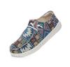Popular Couple Dude Loafers Trendy Casual Shoes Men's Canvas Shoes Foreign Trade Foot Cover Lazy One Pedal Men's Shoes