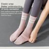 8 Colors Sports Socks Cotton Mid-tube Bottom Professional Non-slip Silicone Indoor Fitness Socks Gym Dance Pilates Yoga Socks