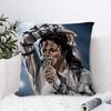 80s Pop Singer Michael Jackson Personalized Pillow Cover Kids Bedroom Wild Party Decor Pillowcase Kid Birthday Shower Gift