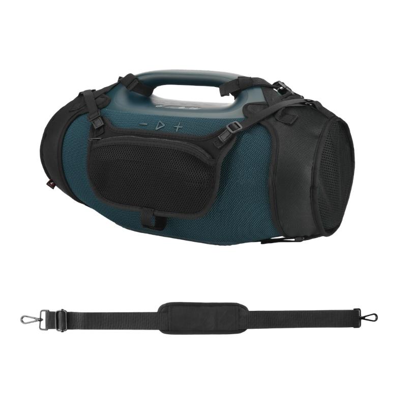 Nylon Protective Cover for Boombox 4 Portable Speaker With Adjustable Shoulder Strap Storage Bag Sleeve Black