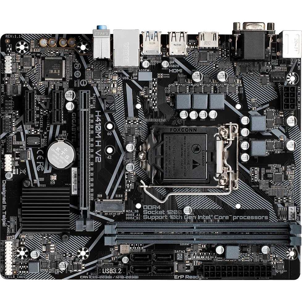 

Материнская плата Gigabyte H410m H V2