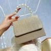 Women's Rhinestone Square Evening Clutch: Elegant Banquet Accessory for Gowns or Qipao