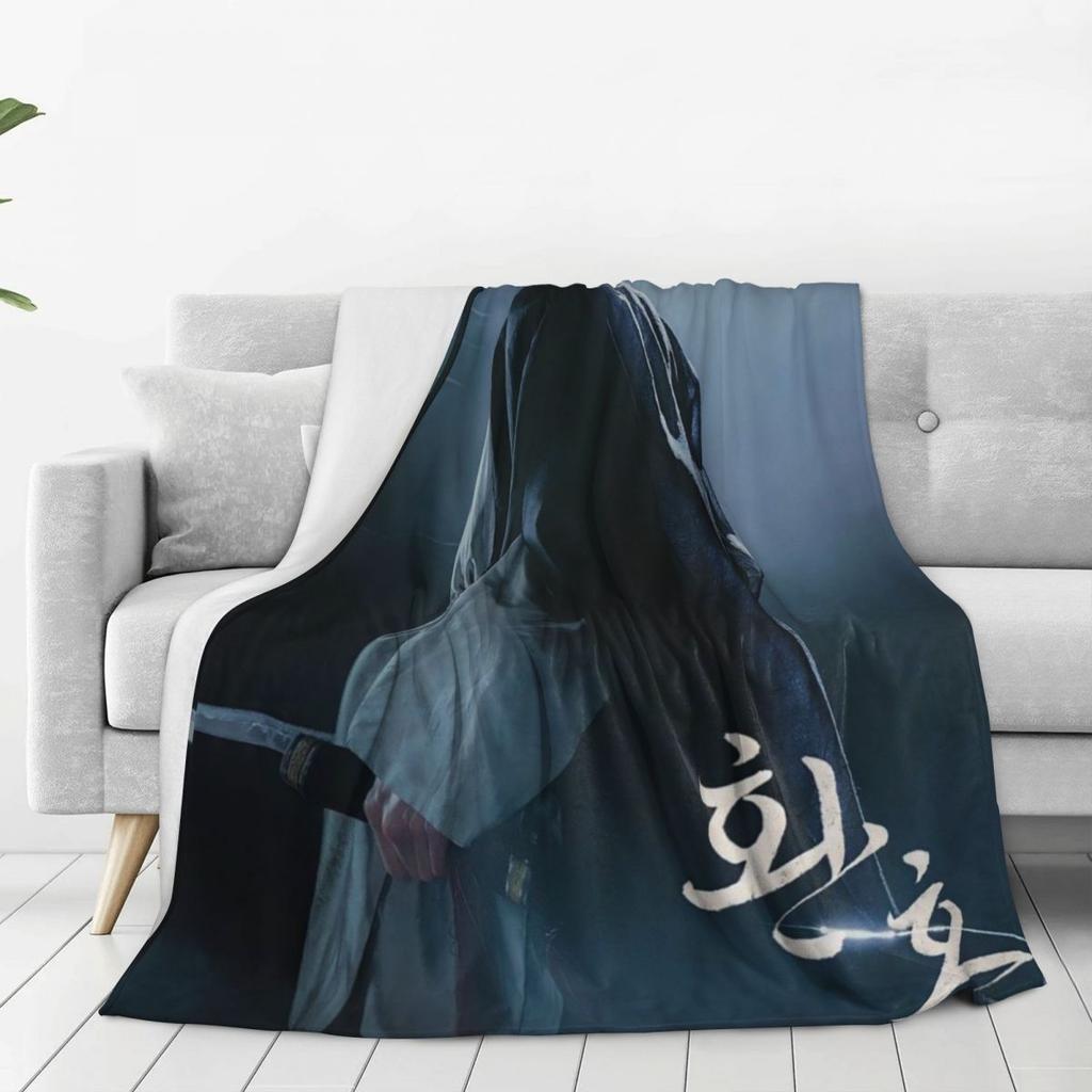 Kdrama Alchemy Of Souls Light And Shadow Blankets Soft Warm Flannel Throw Blanket Bedding for Bed Living room Picnic Home Couch