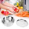 304 Stainless Steel Drain Basin 3 In 1 Set Vegetable and Fruit Cut Kneading Basin Cutting Plate Rice Sieve Pot Rice Washing Bowl