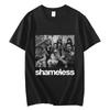 2026 TV Play Shameless T-shirts Graphiques Hommes Femmes Mode Vintage Manches Courtes T-shirt Streetwear Coton T-shirts Oversize
