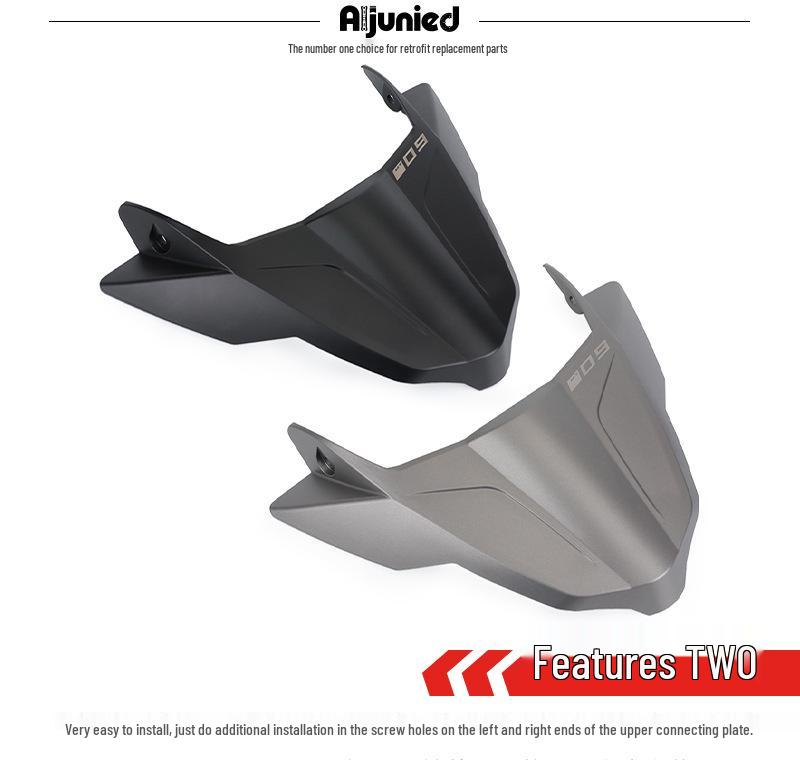 Yamaha MT-09 (2017-2020) Modified Windshield Fairing Baffle Chest Protector