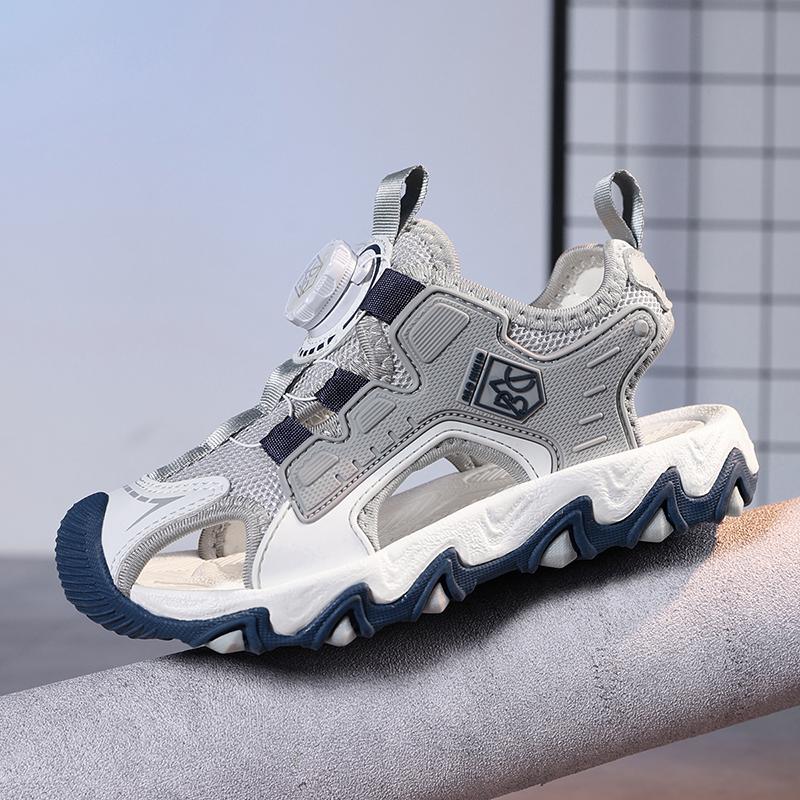 28-39 Kids' Beach Sandals Closed Toe Anti-collision Girls' Beach Sports Sandals for Boys