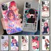 Nino Nakano Anime Phone Case Cover For iPhone 11 12 13 Mini 14 15 Plus 16 Pro Max 17 Air 7 8 + SE Art Customized Fundas 11 12 13