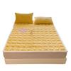 Plush Fleece-Lined Winter Mattress Pad for Dorm Beds