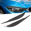 1Pair Headlight Eyebrow Colorfast Rugged Stylish  ive Headlight Eyelids Cover for 4 Series F32 F33 F36