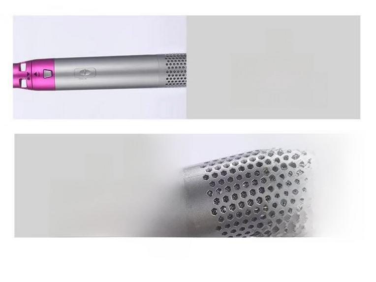 Cross-Border 5-in-1 Curling Iron & Hair Dryer: Hot Air Comb, Curl, Straighten, and Dry with Automatic Hair Suction