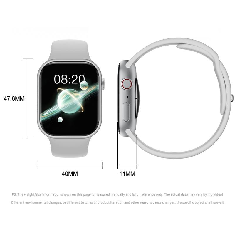 IWO Series 10 Smart Watch Wireless Charging Heart Rate Men Women Fitness Tracker Sport Smartwatch For IOS Android