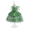 Girls Princess Tulle Dress Flower Girl Wedding Party Piano Performance 4-10Y