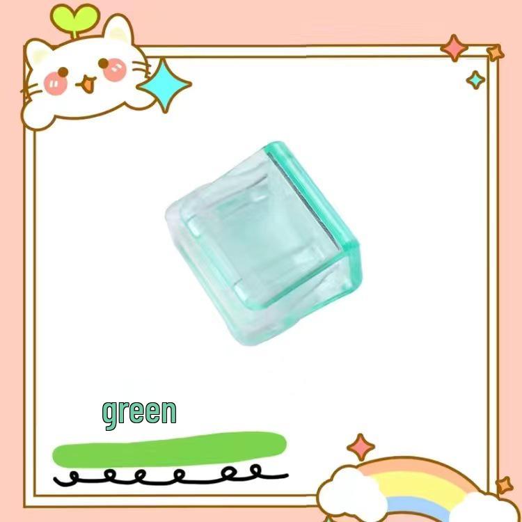 Transparent Small Push Clips for Office Documents and Student Papers