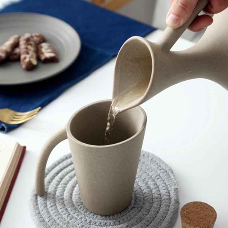 Vintage Coffee Color Ceramic Coffee Cup Home 300ml Teacup Office Tea Set Art Mug Breakfast Milk Oatmeal Mug Home Decoration Gift