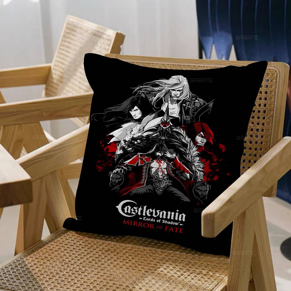 Anime Game C-Castlevania Maple Design Cushion Cover Happy Autumn Harvest decor Holiday Decorati Pillow Cover