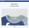 27kids Korean Dinosaur T-Shirt for Boys - Summer Short-Sleeve Children's Clothing