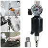 Luftregler mit Luftfilter Spritzpistole Luftregler Manometer Luftsprühgerät Inline Wasserabscheider Filter Werkzeuge Farbspritzpistole Regler
