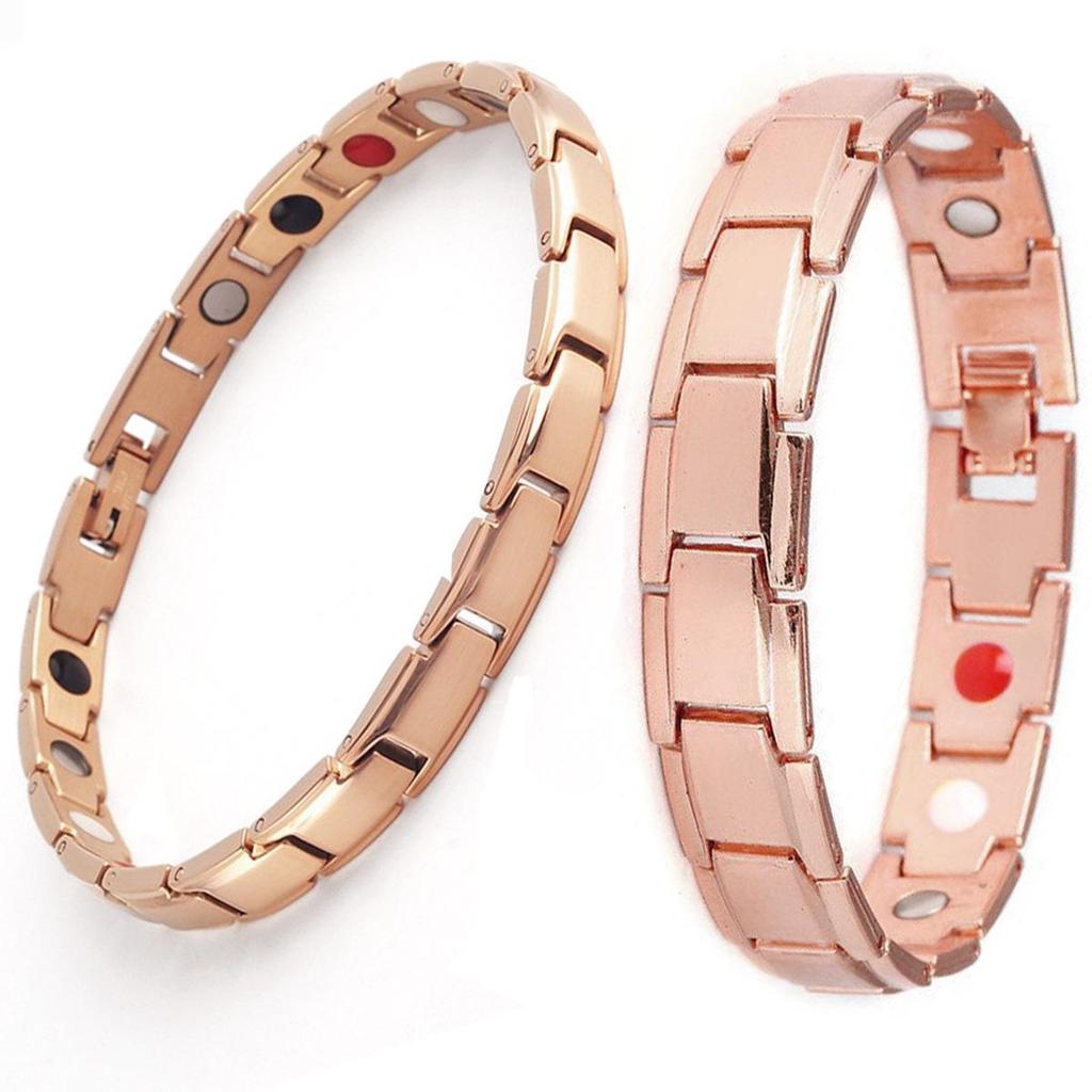 Знімний магнітний браслет для чоловіків: Екологічна європейська та американська біжутерія зі сплаву для пар