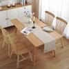 Vintage Woven Cotton Linen Table Runner Country Wedding Party Decoration Home Textiles For Christmas Home Table Runners