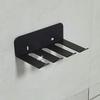 1pc Drill Mounted Multi-Function Iron Storage Rack for Kitchen, Bathroom and Room, Toothbrush Organizer