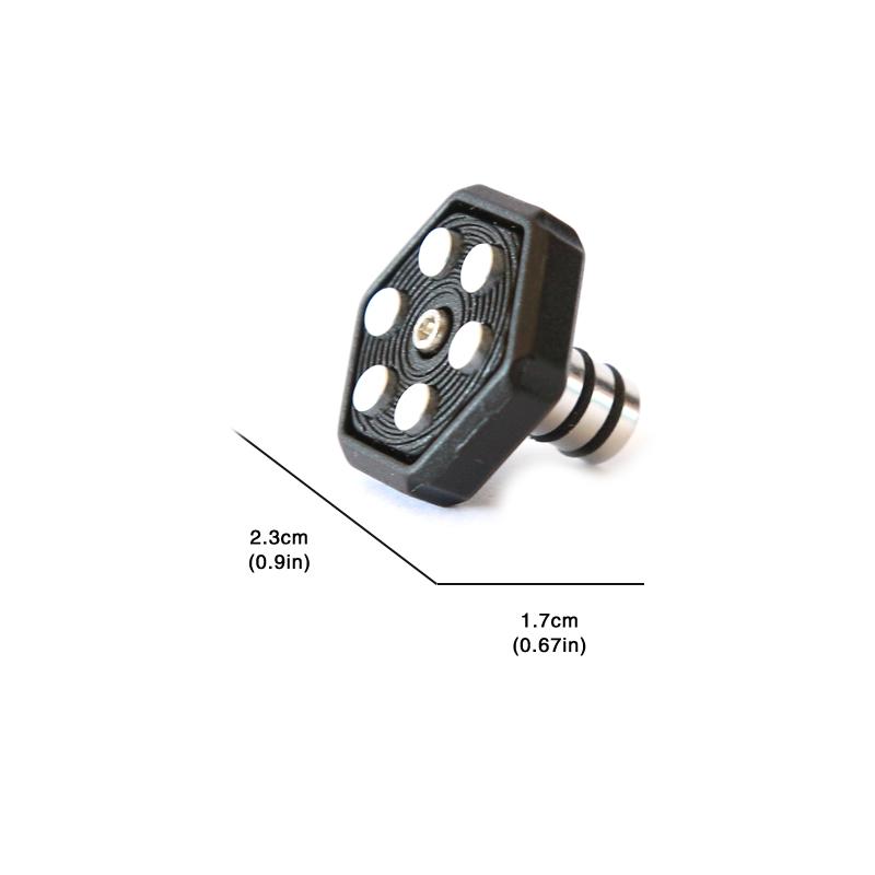 Musketeers Gun Bolt Type Fidget Spinner Metal Fidget Toys EDC Haptic Slider ADHD Tool Adult Stress Relief Toys Office Desk Toys