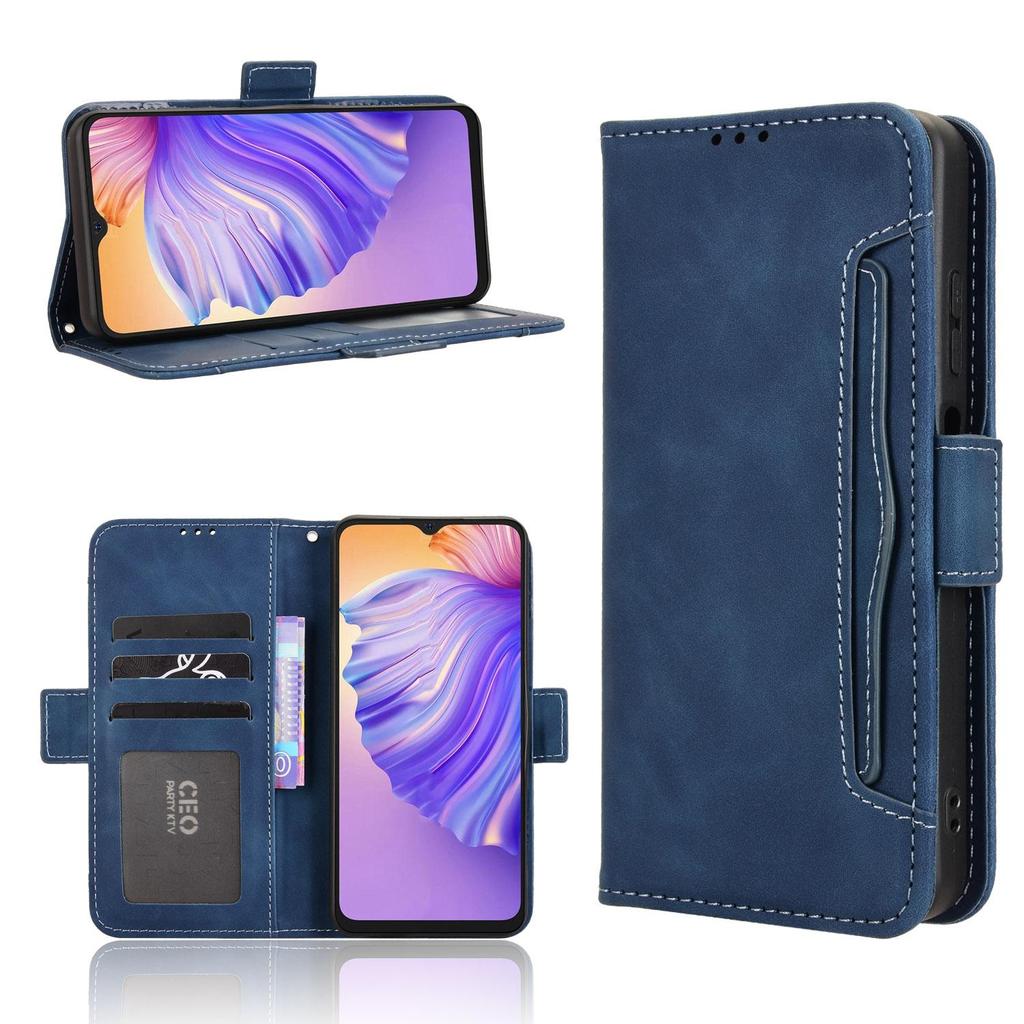 Flip-Cover für Ulefone Note 21 Ledertasche [Flip Vintage Leder] Brieftasche Stoßfeste langlebige Retro-Telefonhülle