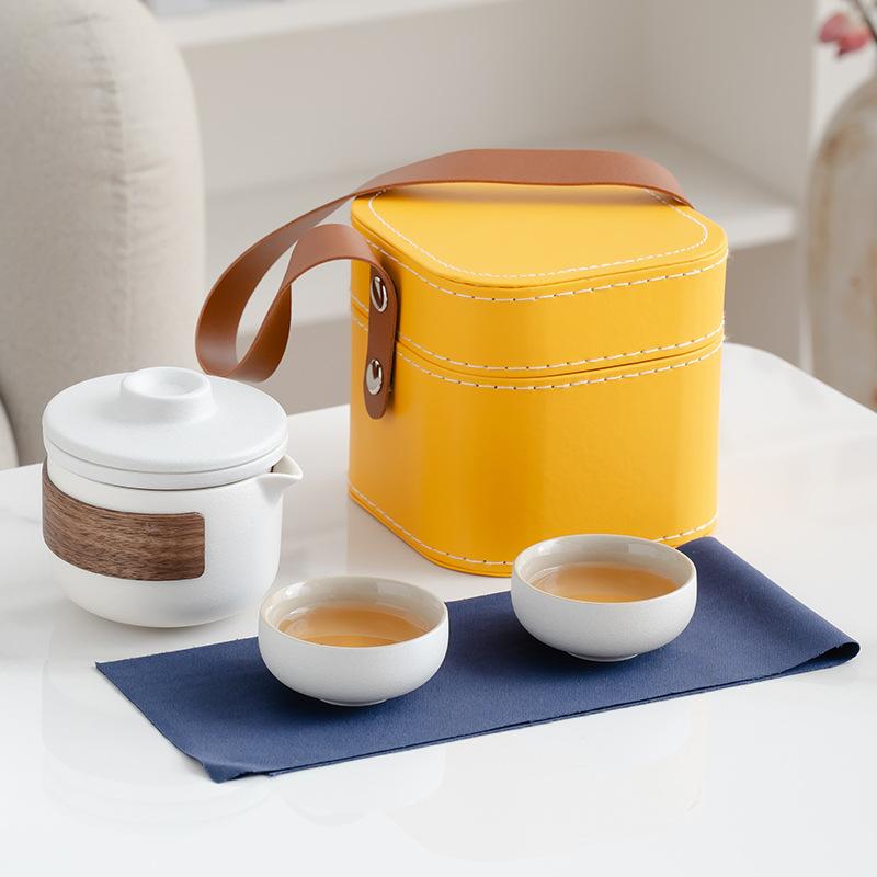

Travel tea set Outdoor portable tea set Kuaike cup Festive business gifts Gift