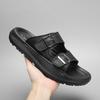 Street Style Sandals for Men Quick Dry Male Slippers Leisure Walk Beach Half Drag Simple Comfy Slides Casual Lazy Half Footwear