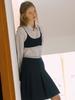 Elssibeui Bustier Crop Top [2Colors]