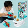 Poop Shoot Toilet Game Toy With Ejecting Feces For Parent Kids Indoor Play Fun