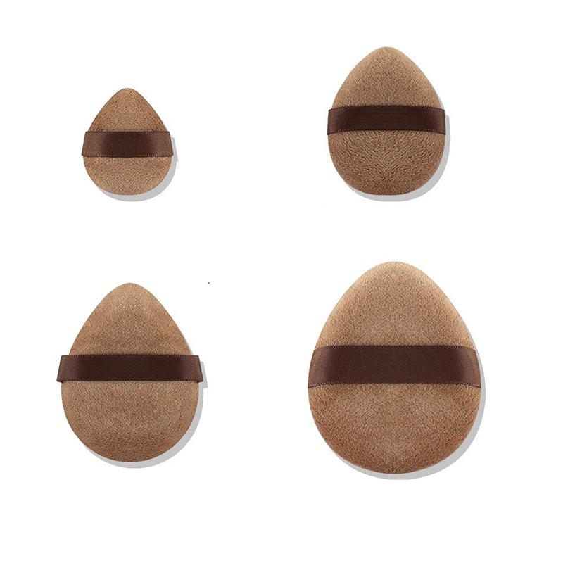 

Пуховка в форме капли, косметическая пуховка, мягкая губка для макияжа для лица, контуринга глаз, моющиеся бархатные пуховки, аксессуары для макияжа 4Pcs